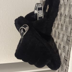 Black UGG Slides